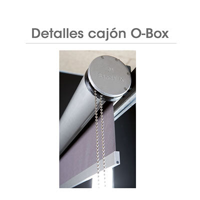 CORTINA ENROLLABLE CON CAJON O-BOX
